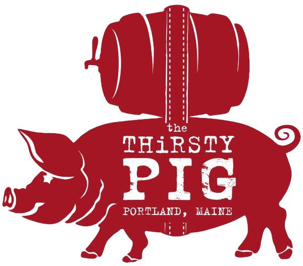 The thirsty pig about. Hog clipart pork food