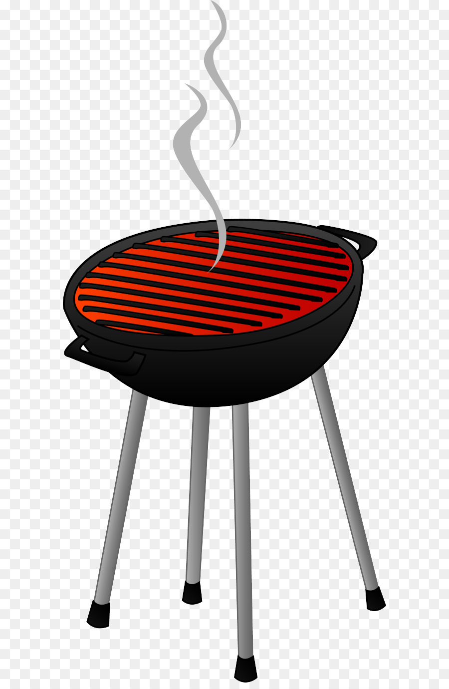 Grill clipart fall. Table cartoon barbecue furniture