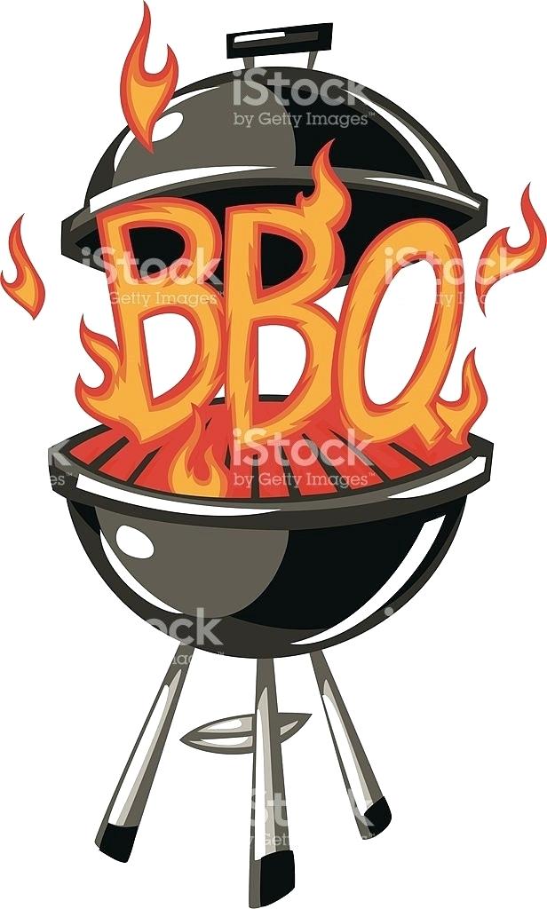 grill clipart flaming grill