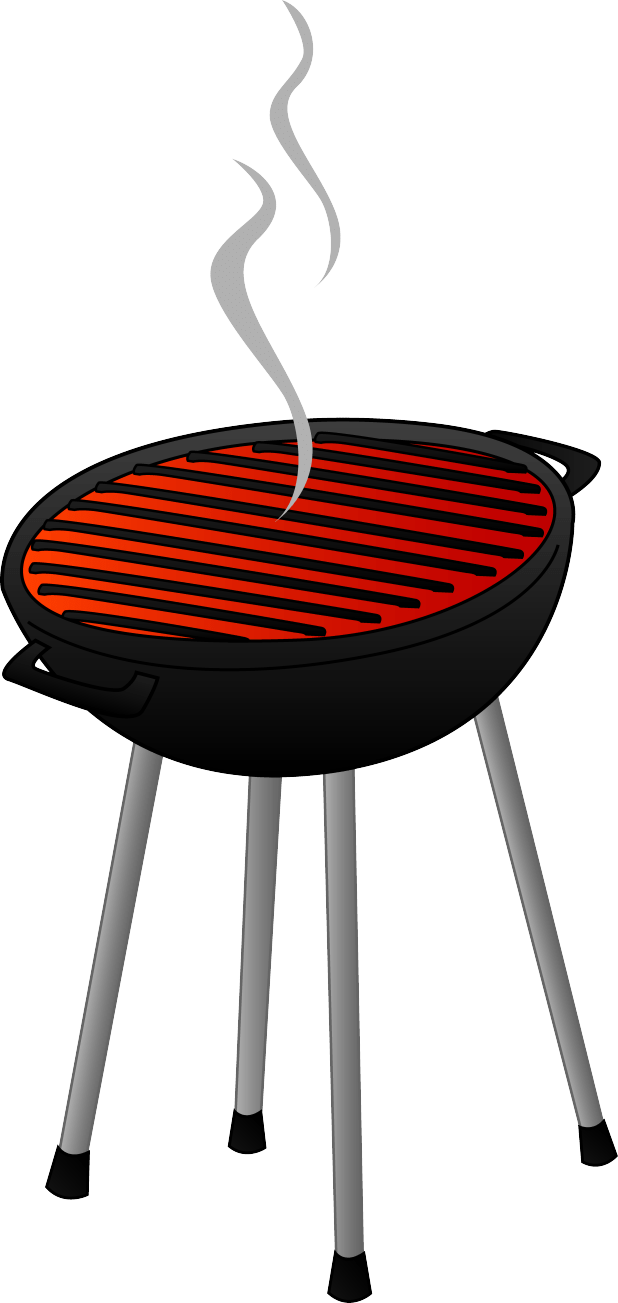 Cartoon pictures of bbq. Grill clipart fork