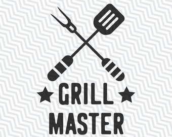 Svg etsy . Grill clipart grill master