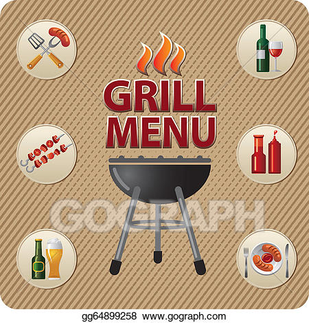 grill clipart grill menu