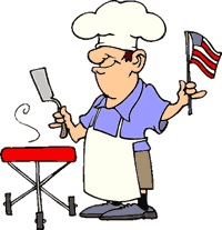 Free bbq page for. Grilling clipart labor day