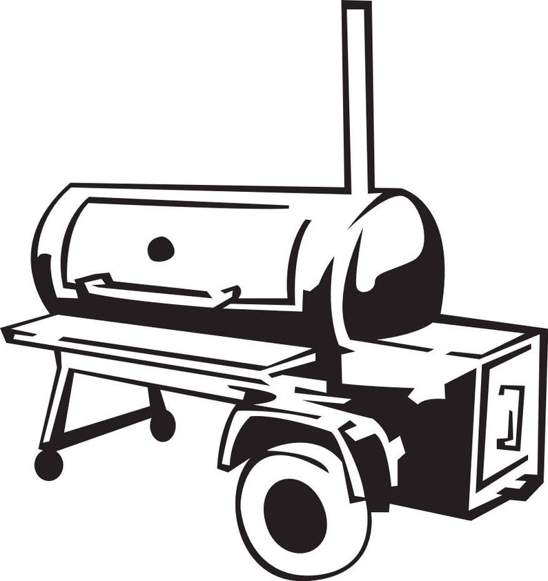 grill clipart smoking grill