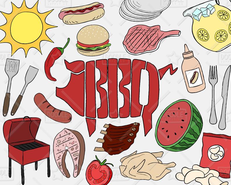 grill clipart vector