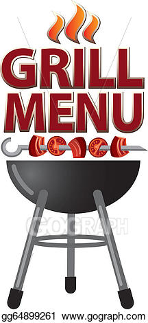 grilling clipart bbq menu