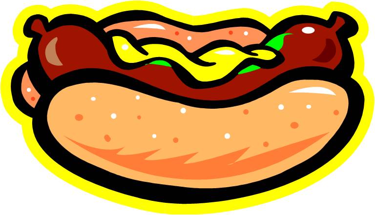 grilling clipart chili dog