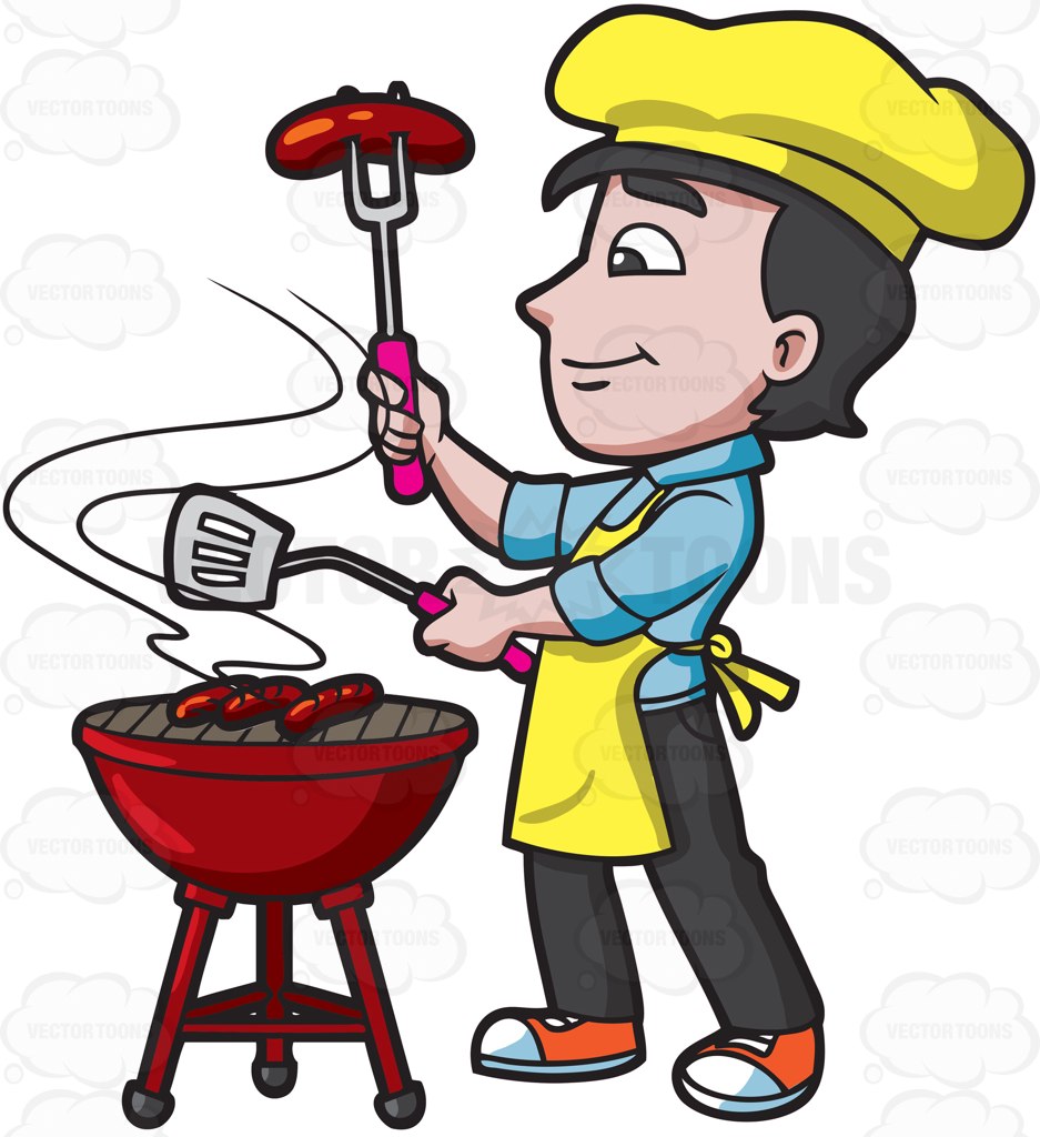 grilling clipart chili dog