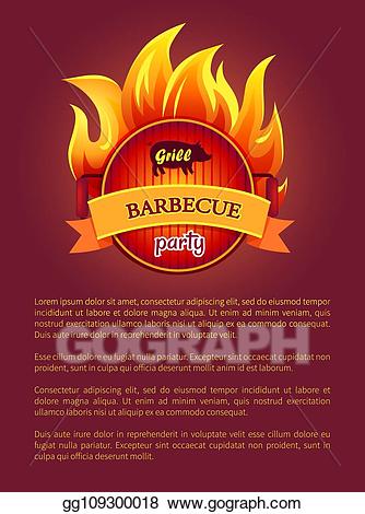 grilling clipart fire burn