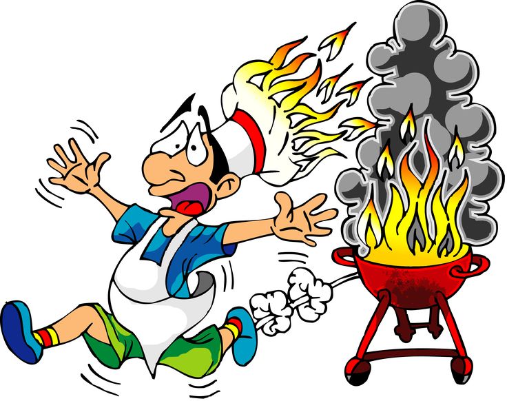 grilling clipart fire cooking