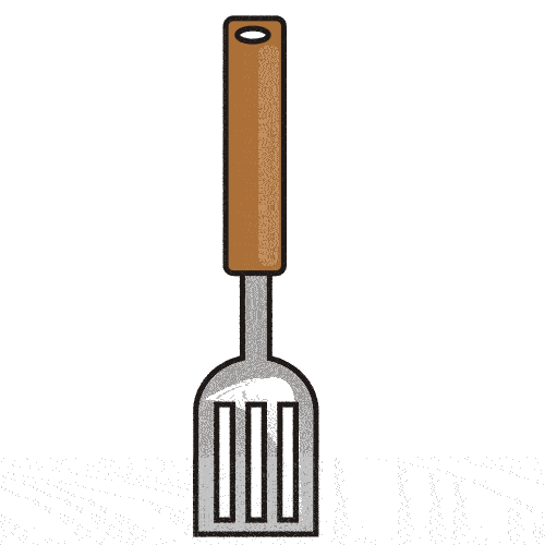 grilling clipart spatula