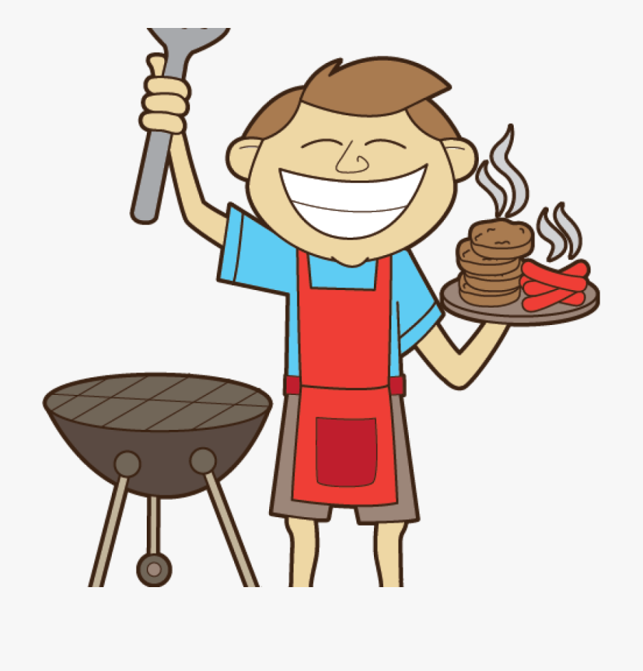 grilling clipart weekend