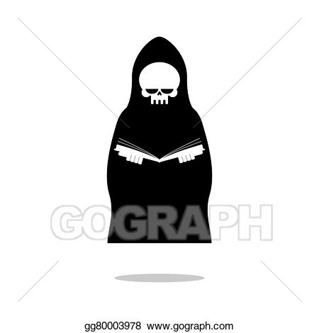 grim reaper clipart black cape