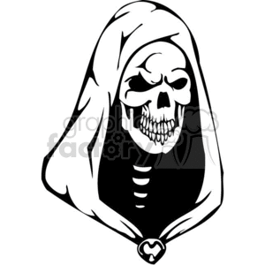 Grim reaper clipart bone. Royalty free 