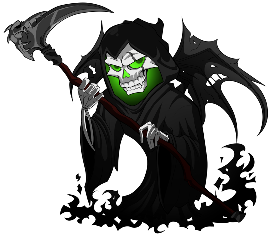 Death clip art png. Grim reaper clipart gream