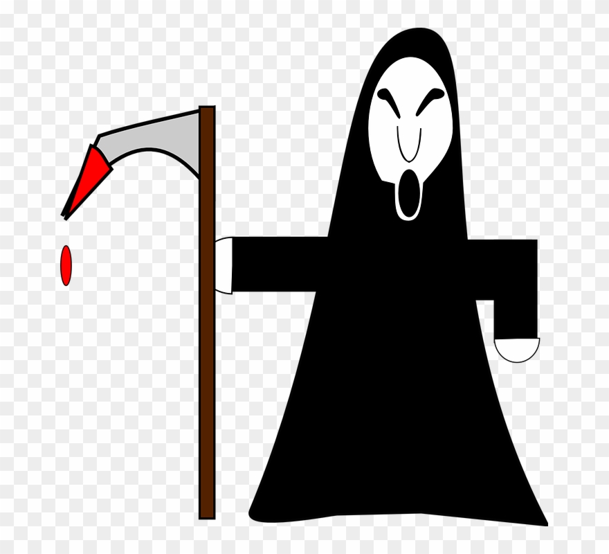 Grim reaper clipart gream. Png cartoon 