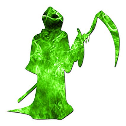 Grim reaper clipart grem. Amazon com death vinyl