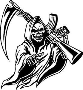 grim reaper clipart tattoo design