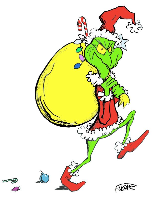 grinch clipart bad