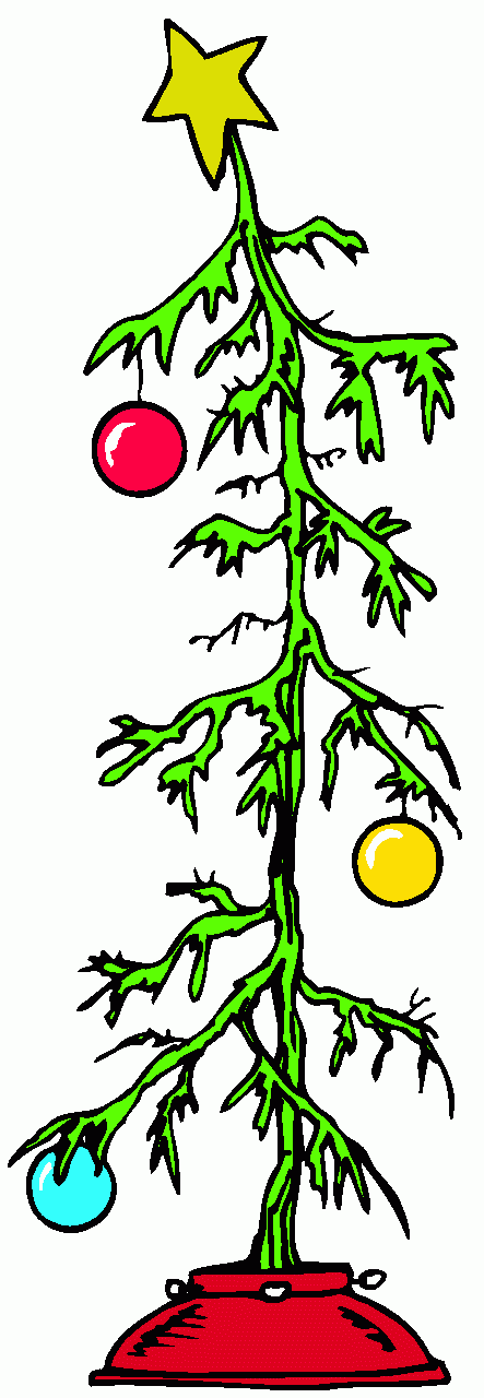 grinch clipart christmas tree charlie brown