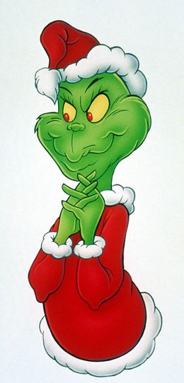 grinch clipart happy