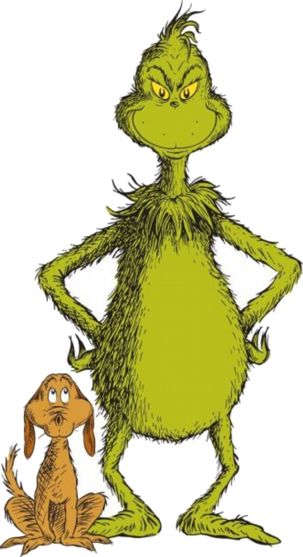 grinch clipart happy