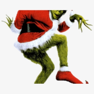 Grinch clipart outfit santa. S stuck and stuff
