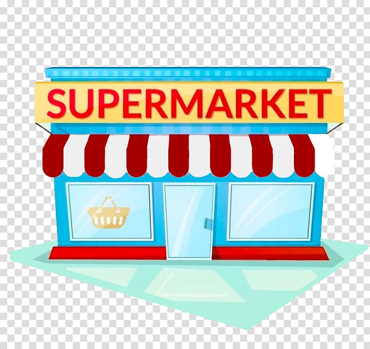 grocery clipart background