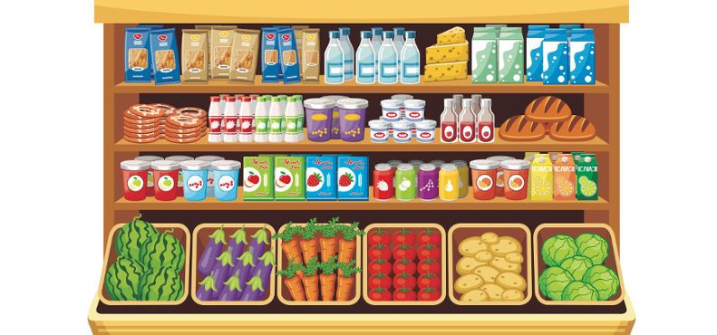 Grocery clipart bulk. Sms services for fast
