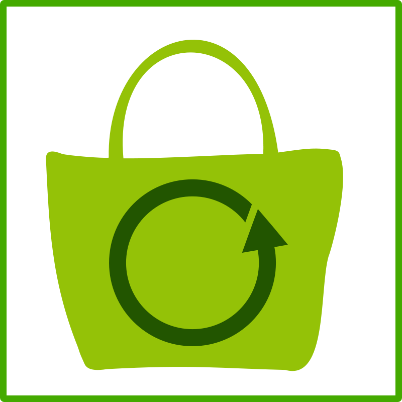 grocery clipart eco bag