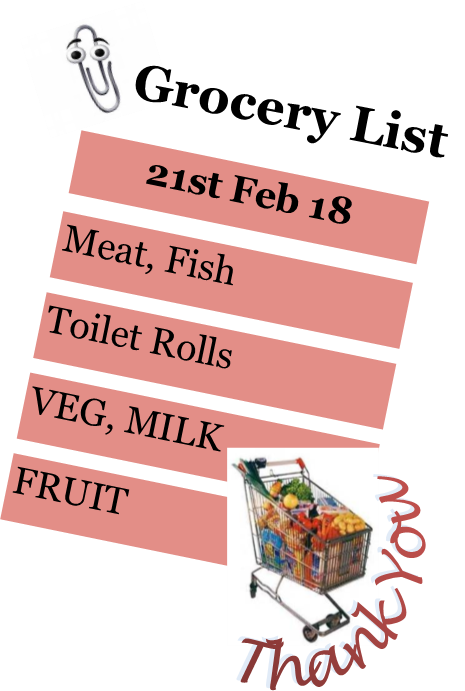 grocery clipart food bank