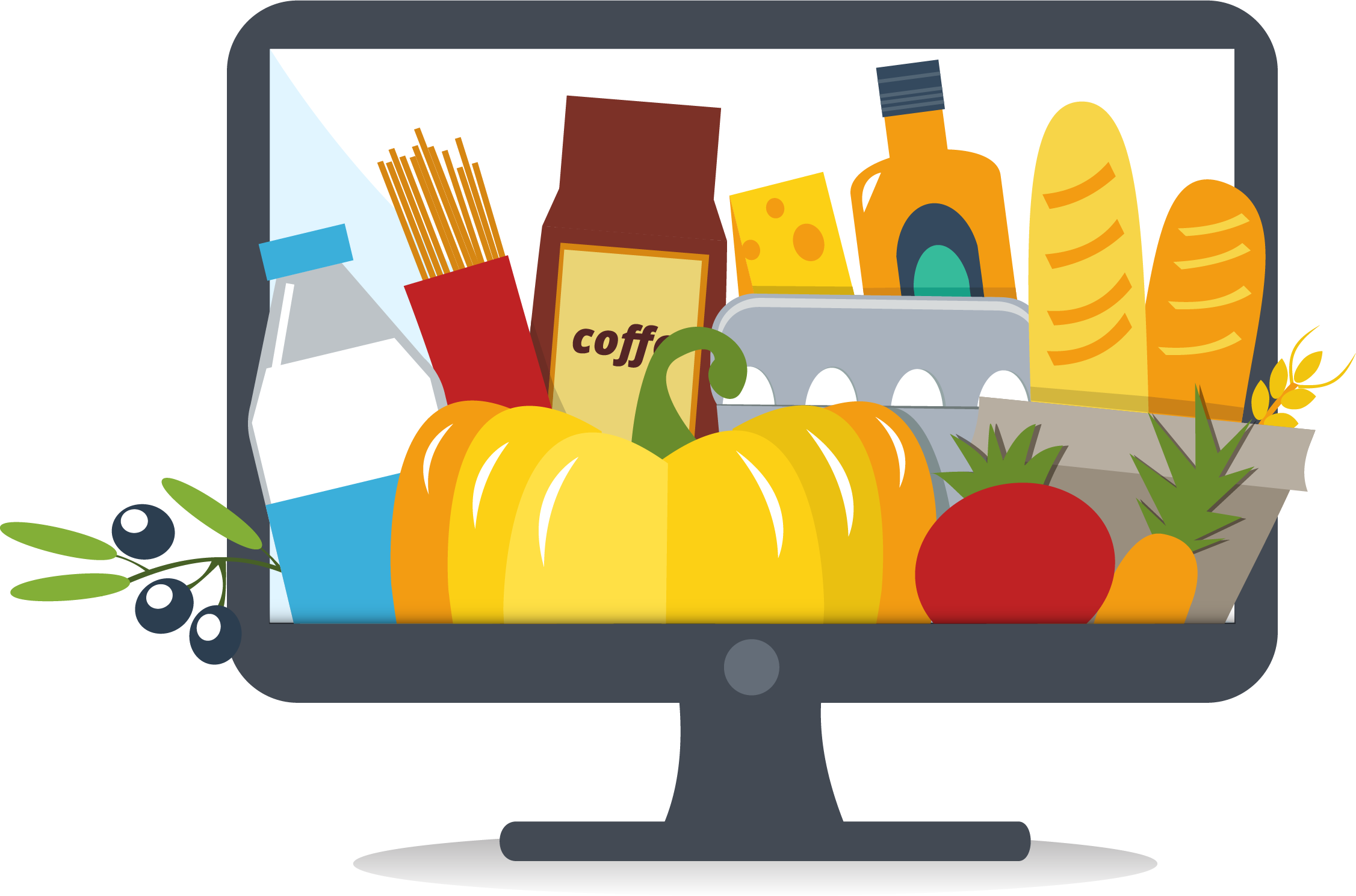 grocery clipart food pantry