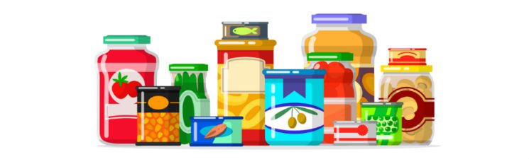 grocery clipart food parcel