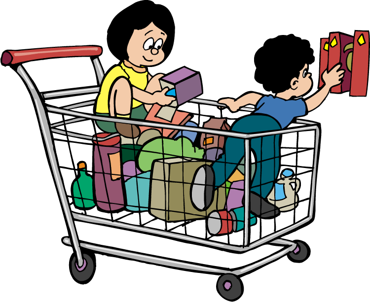 grocery clipart go to store