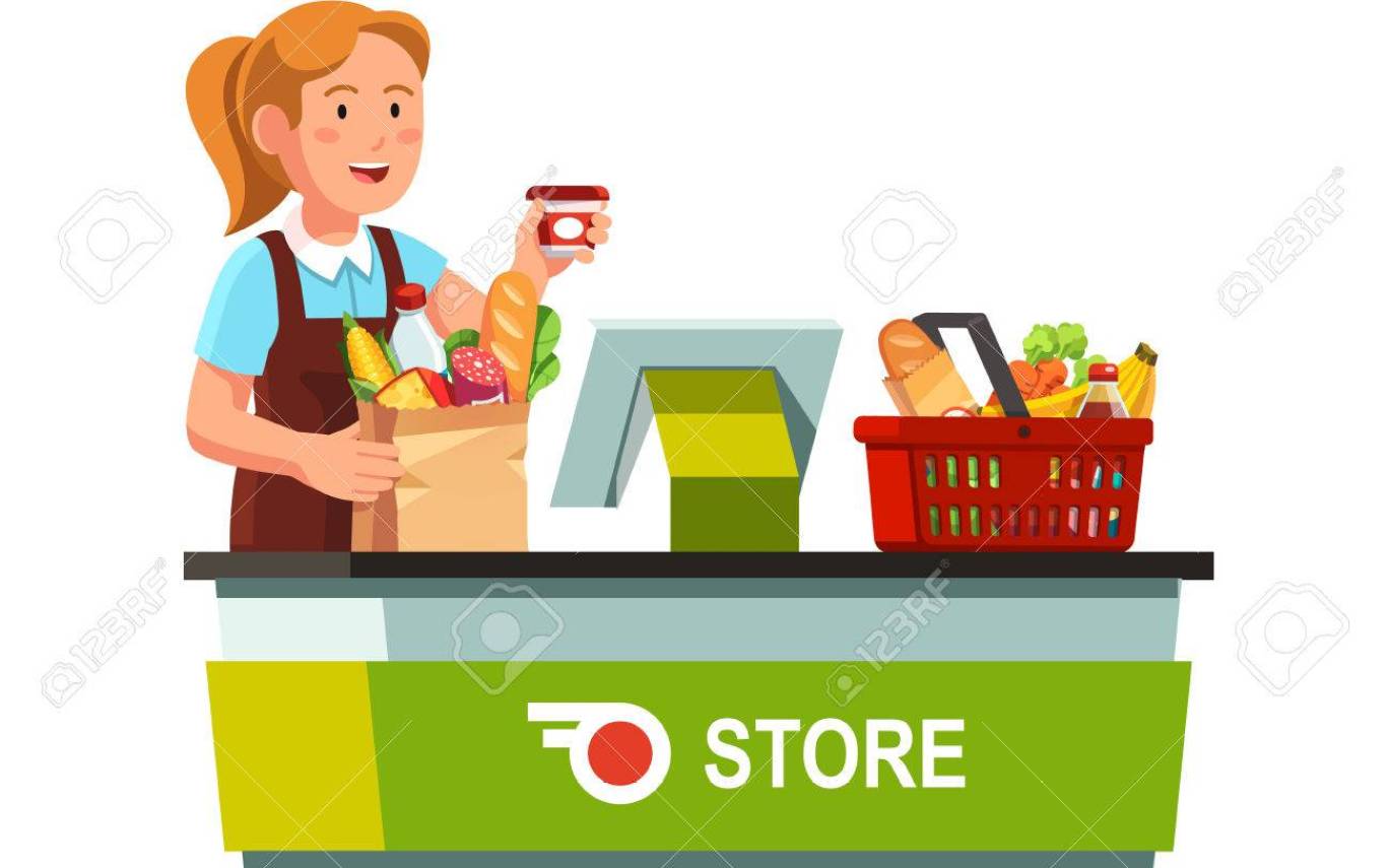grocery clipart goods service
