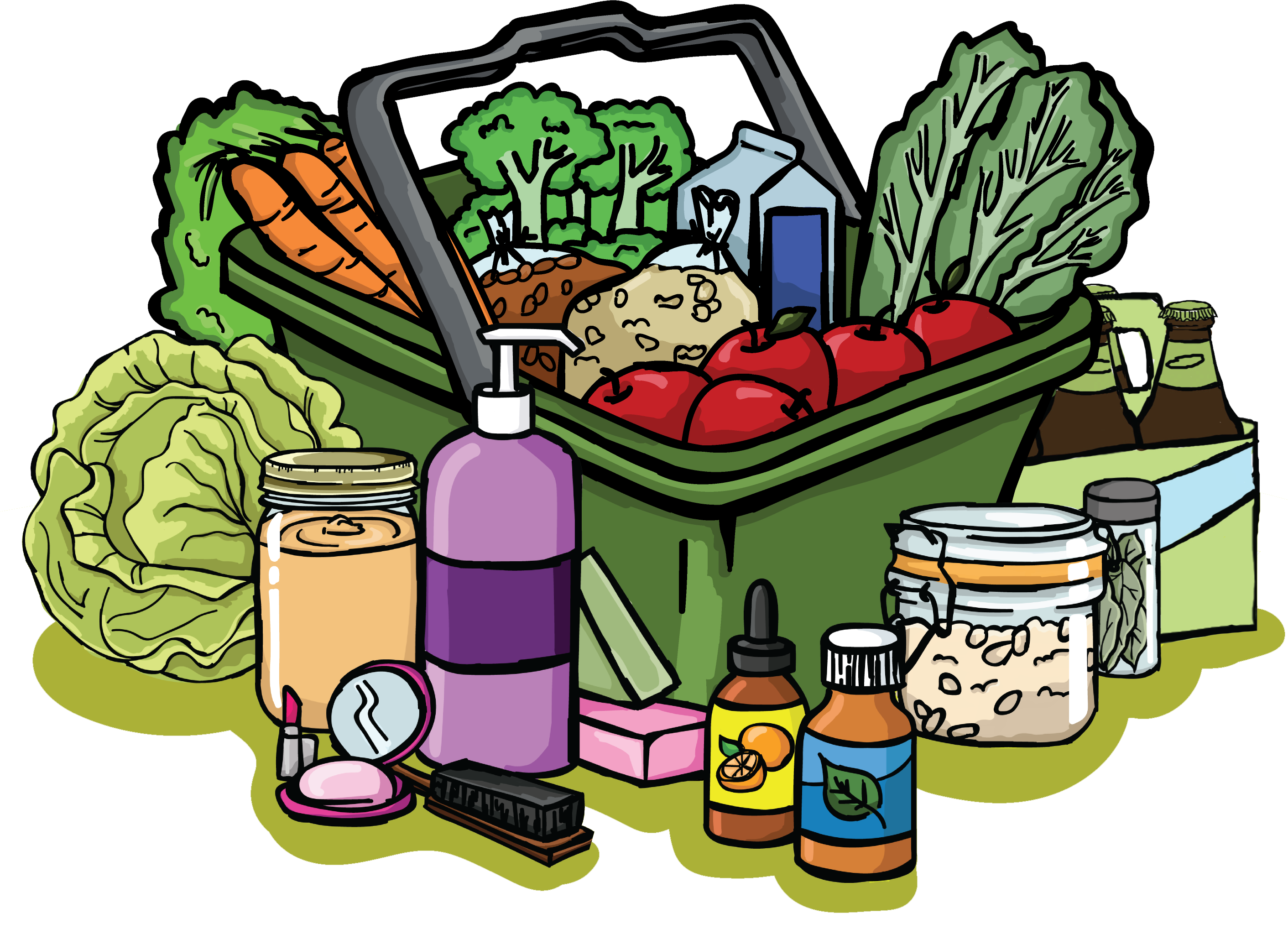 Grocery Clipart Svg Grocery Svg Transparent Free For - vrogue.co
