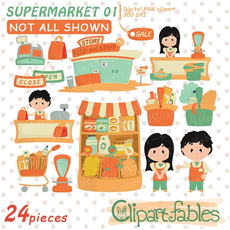 grocery clipart groceries