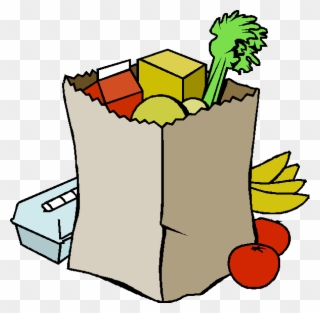Grocery clipart grocery bag. Free png bags clip
