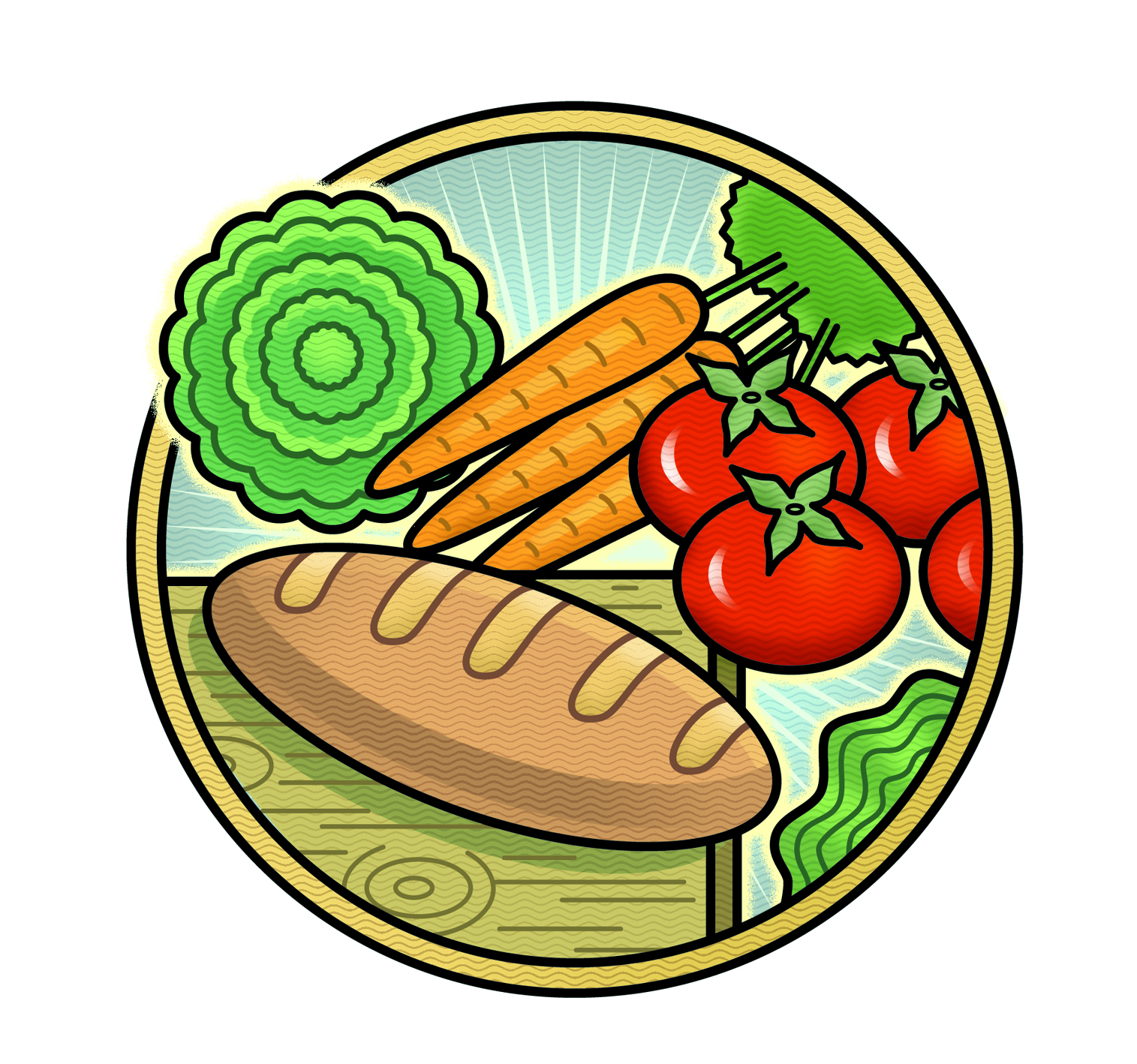 grocery clipart healthy food