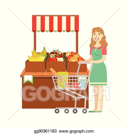 grocery clipart mall
