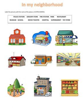 grocery clipart neighborhood place