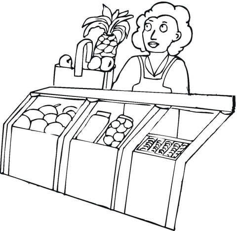 grocery clipart seller