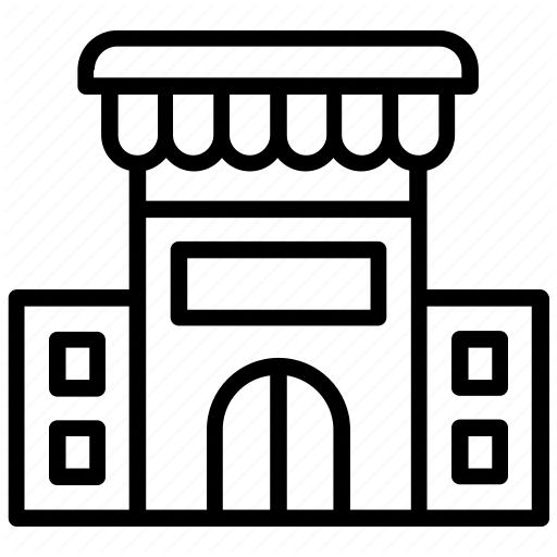  city elements by. Grocery clipart shopping mall building