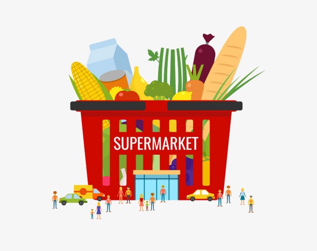 grocery clipart super market