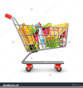 Supermarket trolley free images. Grocery clipart trolly