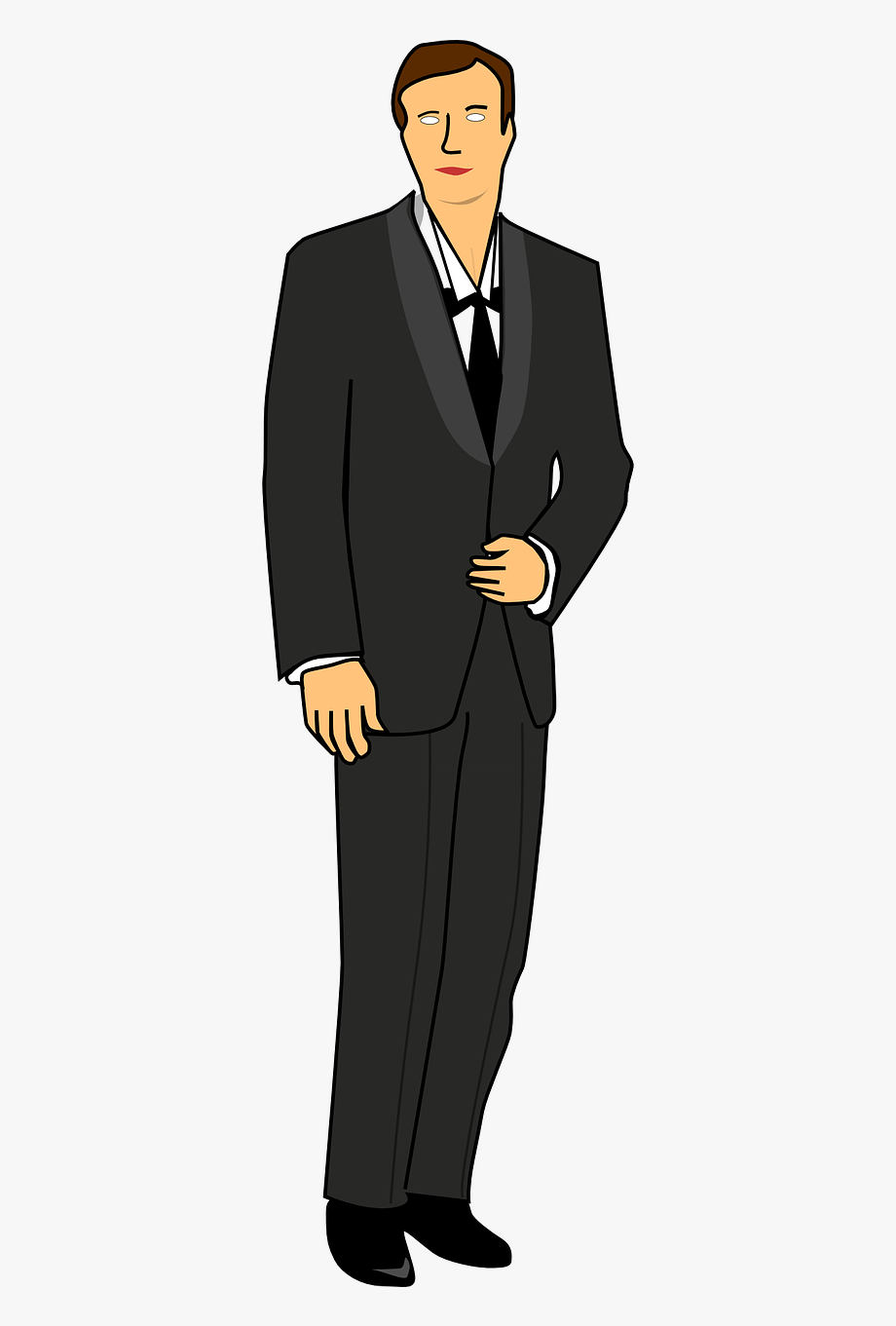 Groom clipart suited man. Businessman image pinterest clip