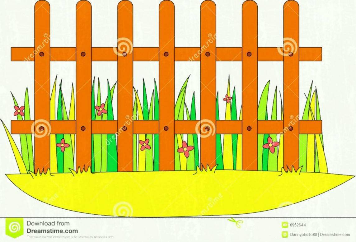 ground clipart fence