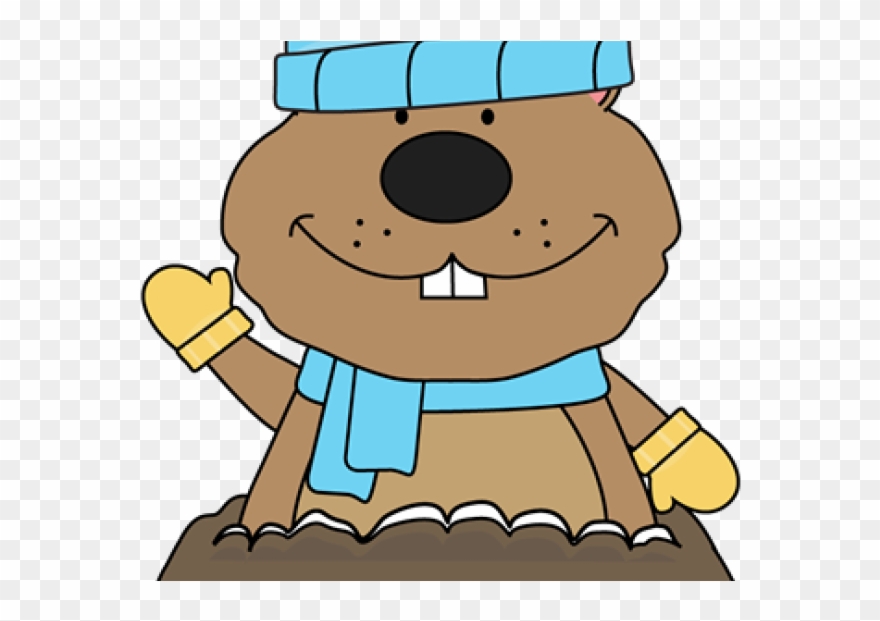 Groundhog clipart cartoon. Pinclipart 