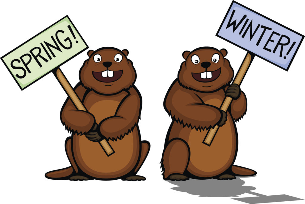 groundhog clipart february weather