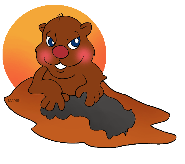 Day free for kids. Groundhog clipart kid